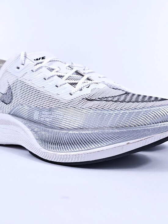 Nike ZoomX Vaporfly Next% 2 Mens 11.5 Carbon Plate Racing Running Shoes White main image 13